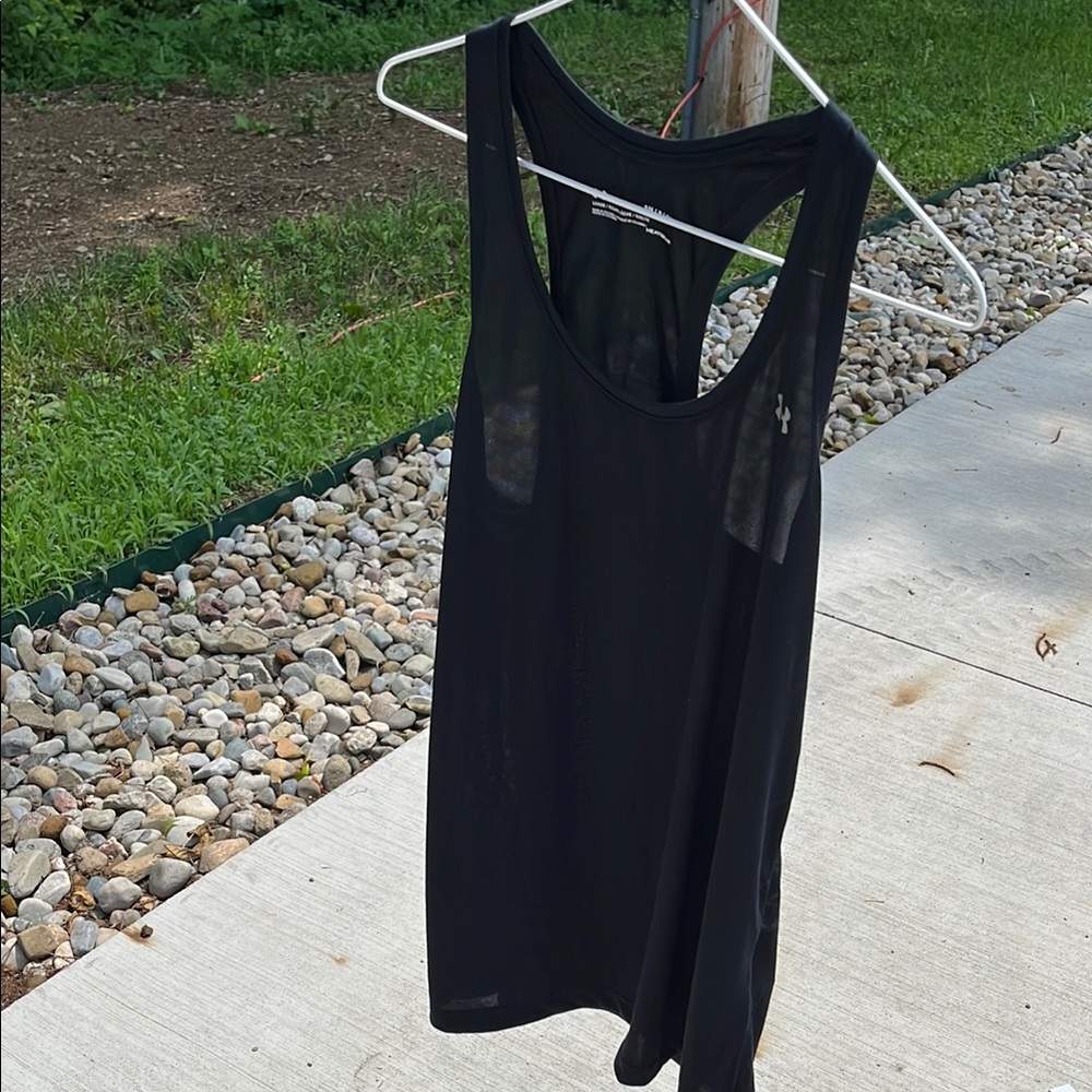 Under Armour Black Sleeveless Tank Top